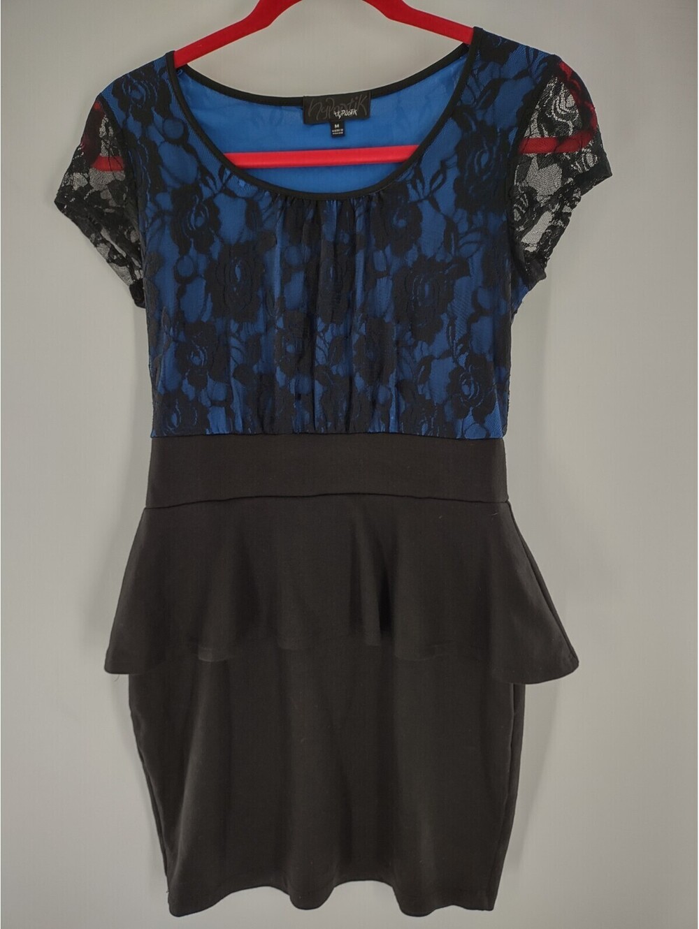 Hypnotik Women's Dress Blue Black 039